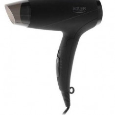 Uscator de par Adler AD 2266, 1400 W, 2 Nivele de temperatura, 2 Trepte de viteza (Negru)