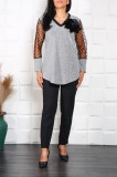 Compleu Elegant Lurex Luna - 60Marimea, Yves