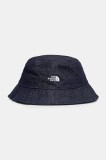 The North Face pălărie din denim Norm culoarea bleumarin, NF0A8CGJAL71