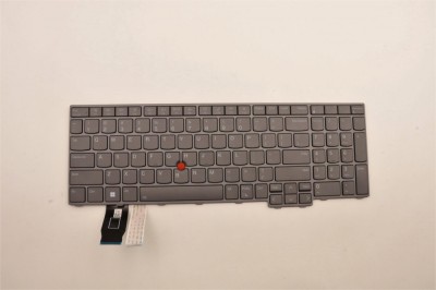 Tastatura Laptop, Lenovo, ThinkPad 5N21D93834, 5N21D93876, 5N21D93907, 5N21D93901, 5N21D93870, 5N21D93860, iluminata, gri, layout US foto