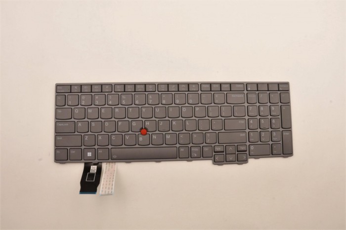 Tastatura Laptop, Lenovo, ThinkPad 5N21D93834, 5N21D93876, 5N21D93907, 5N21D93901, 5N21D93870, 5N21D93860, iluminata, gri, layout US