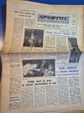 ziarul sportul popular 21 octombrie 1967 - straua - valencia si rapid - juventus in competitiile europene la fotbal