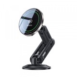 Incarcator Auto Wireless Yesido C317, 15W, 1.67A, Negru