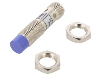 Senzor Inductiv PNP NO 0-10mm 10-30VDC M12 IP67 200mA foto