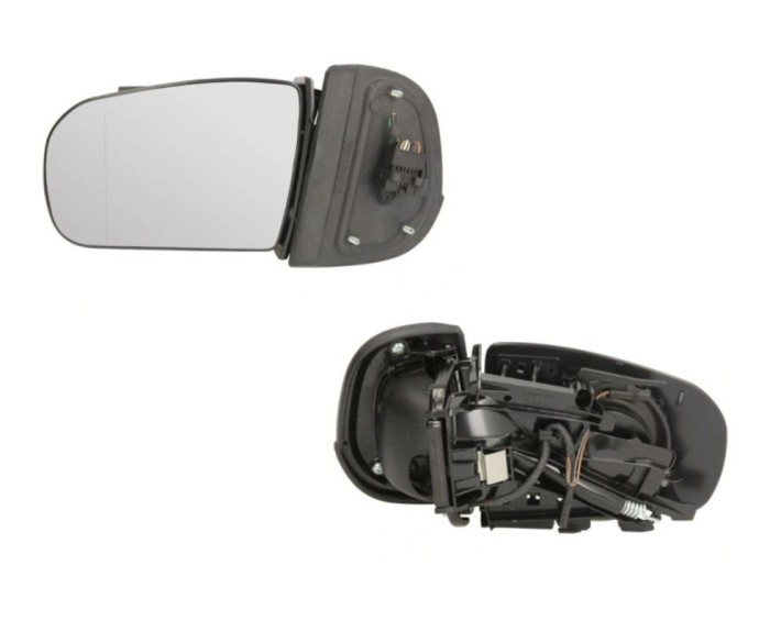 Oglinda usa exterioara MERCEDES Clasa E (W210), 2000-2002, partea stanga, View Max, reglare electrica; fara capac; cu incalzire; sticla asferica; sti