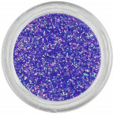 Pudră Glitter pentru nail art - violet, INGINAILS