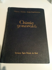 CHIMIE GENERALA - MIRCEA IONESCU - 1957 foto