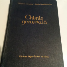 CHIMIE GENERALA - MIRCEA IONESCU - 1957