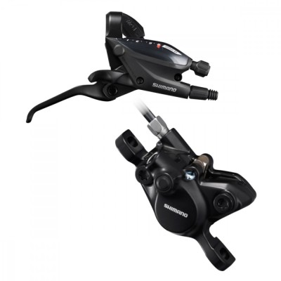 Frana disc hidraulica Shimano Altus,ST-EF505/BR-MT200 cu maneta de schimbator 8... Cod:EEF5052K8RXRA170P3 foto
