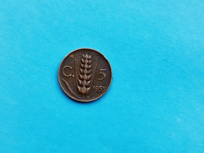 5 Centesimi 1933 Italia- foto