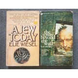 Elie Wiesel dedicație autograf - A Jew Today + The Town Beyond the Wall