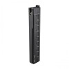 Incarcator Metal Beretta PMX 6 GBB ASG, 48 bile, 205mm, Negru