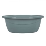Lighean Universal Plastic, Rotund, Diametru 20 cm, &Icirc;nălțime 8 cm, Gri, Capacitate 1.5 L, Oem