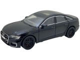 Macheta metal Audi A6L negru cu sunet, lumini, deschide usi 1:24