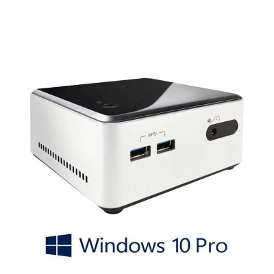 Mini PC Intel NUC D34010WYKH, Intel i3-4010U, 8GB DDR3, 120GB SSD, Win 10 Pro foto