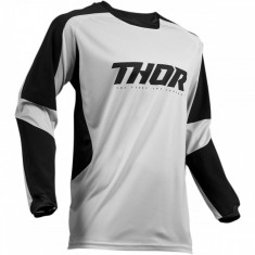 Tricou motocross Thor Terrain Gear gri/negru marime 2XL Cod Produs: MX_NEW 29104944PE foto