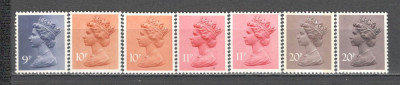 Anglia/Marea Britanie.1976 Regina Elisabeth II+varietati GA.147 foto