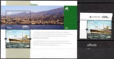 PORTUGALIA - Madeira 2012, EUROPA CEPT, serie neuzata, MNH foto