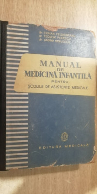 myh 415s - Feldioreanu - Manual de medicina infantila pentru asistente - 1961 foto