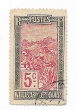 Madagascar - Teme locale, 1922 - 5 C, obliterat
