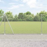 Cumpara ieftin Gard hexagonal cu baza din beton 10 x 1,2 m Otel Galvanizat
