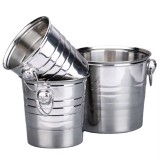 Frapiera gheata inox cu manere, cleste de gheata inclus