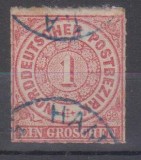 Germania - nord postbezirk, 1868, stampilat (G1)