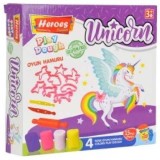 Play-Dough: Heroes Unicorn set plastilina 15 bucati