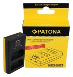 Patona Dual incarcator pentru Panasonic DMW-BLJ31 Lumix DC-S1 DC-S1R DC-S1H
