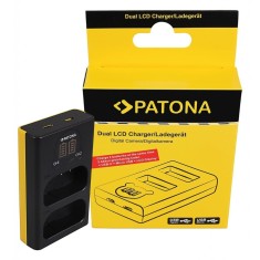 Patona Dual incarcator pentru Panasonic DMW-BLJ31 Lumix DC-S1 DC-S1R DC-S1H