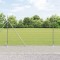 vidaXL Gard pentru c&acirc;mp Argintiu 50 x 1.6 m Oțel galvanizat 3351549
