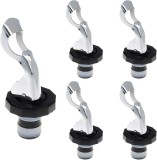 Set 2 Capace Sticle Etanșe Anti-Scurgere, Diametru 20mm, Nailon &amp; ABS, Diverse Culori - Sigilare Ușoară, Prelungesc Durata de Viață