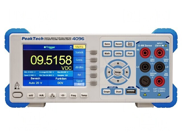 Multimetru de Masă LCD TFT 480x320 20mA-10A