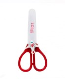 Foarfeca pentru decupat, Avion 3D, Rosu, 14 cm