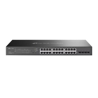 Switch 16 porturi PoE RJ45 1G, 4 x SFP 1G, 8 x RJ45 1G, L2 Management, 1U - TP-Link Omada SG2428LP foto
