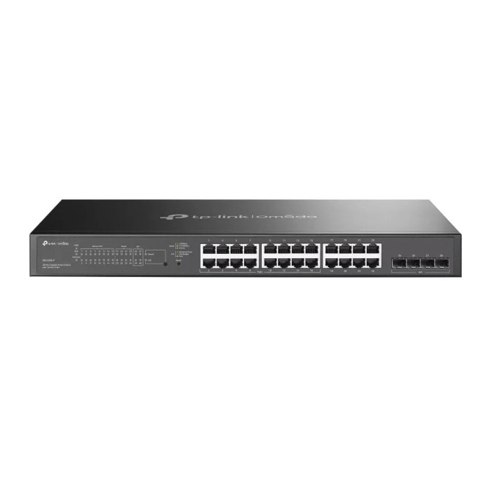 Switch 16 porturi PoE RJ45 1G, 4 x SFP 1G, 8 x RJ45 1G, L2 Management, 1U - TP-Link Omada SG2428LP