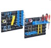 Set 15 piese raft organizator pentru scule Workzone, plastic