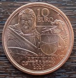(S) MONEDA AUSTRIA - 10 EURO 2020, FORTATE, 900 ANI MOARTEA LUI FRERE GERARD, Europa, Cupru (arama)