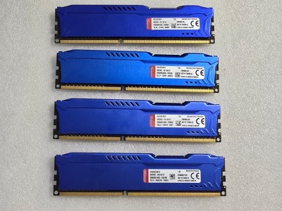 Kit memorie RAM Kingston HyperX FURY 8GB (2 x 4GB) DDR3 1600MHz HX316C10F/4 foto