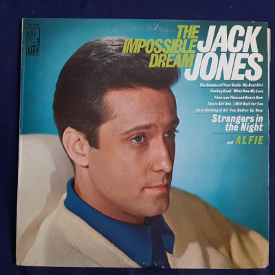 Jack Jones - The Impossible Dream _ vinyl,LP _ Kapp, SUA, 1966 foto