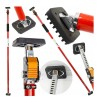 Suport telescopic pentru tavan, interval de lucru 160-290 cm, sarcina maxima 70 Kg, Verke