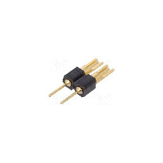 Conector 2 pini, seria {{Serie conector}}, pas pini 2.54mm, CONNFLY - DS1004-02-1*23B