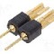 Conector 2 pini, seria {{Serie conector}}, pas pini 2.54mm, CONNFLY - DS1004-02-1*23B