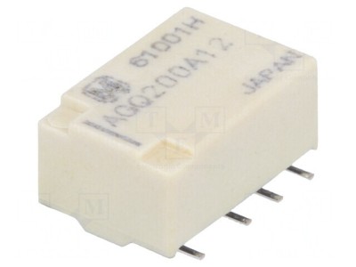 Releu Electromagnetic DPDT 12V 2A foto