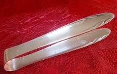 CLESTE ZAHAR ARGINTAT PLACAT CU ARGINT 10 CM