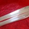 CLESTE ZAHAR ARGINTAT PLACAT CU ARGINT 10 CM