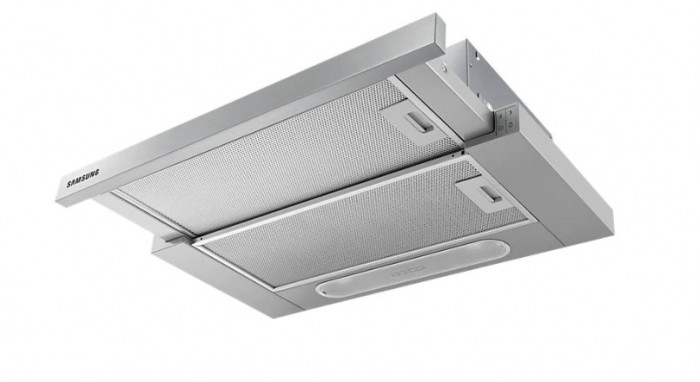 Hota incorporabila telescopica Samsung Putere de absorbtie 392 m3/h, LED, Inox