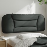VidaXL Pernă pentru tăblie de pat, gri &icirc;nchis, 100 cm, material textil
