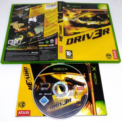 Joc XBOX DRIV3R de colectie retro foto