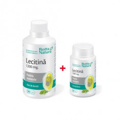 PACHET LECITINA 1200mg *90cps + 30cps ROTTA NATURA